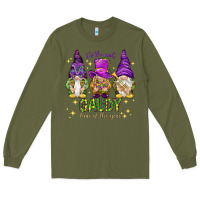 Army Green It's the most gaudy time of the year Long Sleeve Tee - HowdyJamesFarm