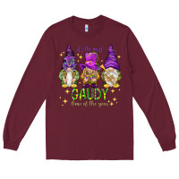 Burgundy It's the most gaudy time of the year Long Sleeve Tee - HowdyJamesFarm
