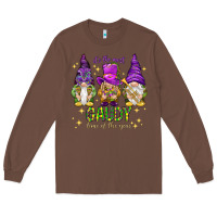 Chestnut It's the most gaudy time of the year Long Sleeve Tee - HowdyJamesFarm