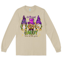 Mushroom It's the most gaudy time of the year Long Sleeve Tee - HowdyJamesFarm