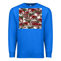 True Royal vintage christmas car pattern Premium Sweatshirt - CowhideDigitalArt