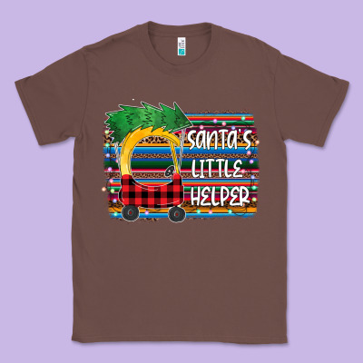 Santa Little Helper Classic Tee Designed By Bettercallsaul