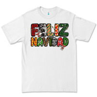 White feliz navidad Premium Tee - MaliasSmallBusiness