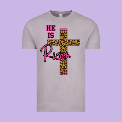 He Is Risen Leopard Vintage Tee Designed By Bettercallsaul