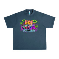 Midnight Navy Hot wife summer Urban Heavy Tee - NancyCooperArtShop