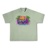 Oil Green Hot wife summer Urban Heavy Tee - NancyCooperArtShop