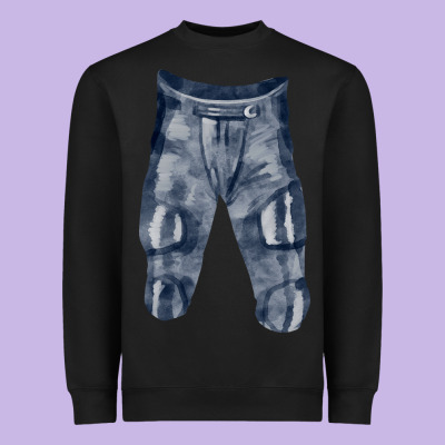 Football Padded Pant Fa Element Heavyweight Sweatshirt Designed By Fadigitalartstudio