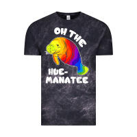Cloud Black oh the hue manatee funny manatee shirts manatee gifts t shirt Vintage Tee - longCreatives