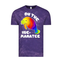 Cloud Purple oh the hue manatee funny manatee shirts manatee gifts t shirt Vintage Tee - longCreatives