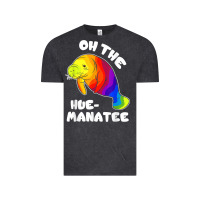 Vintage Black oh the hue manatee funny manatee shirts manatee gifts t shirt Vintage Tee - longCreatives