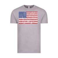Vintage Zinc political protest american flag   stand united t shirt Vintage Tee - longCreatives