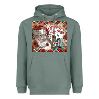 Sage merry christmas y'all Heavyweight Hoodie - CowhideDigitalArt