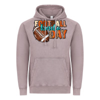 Vintage Zinc Football kinda day Vintage Hoodie - NancyCooperArtShop
