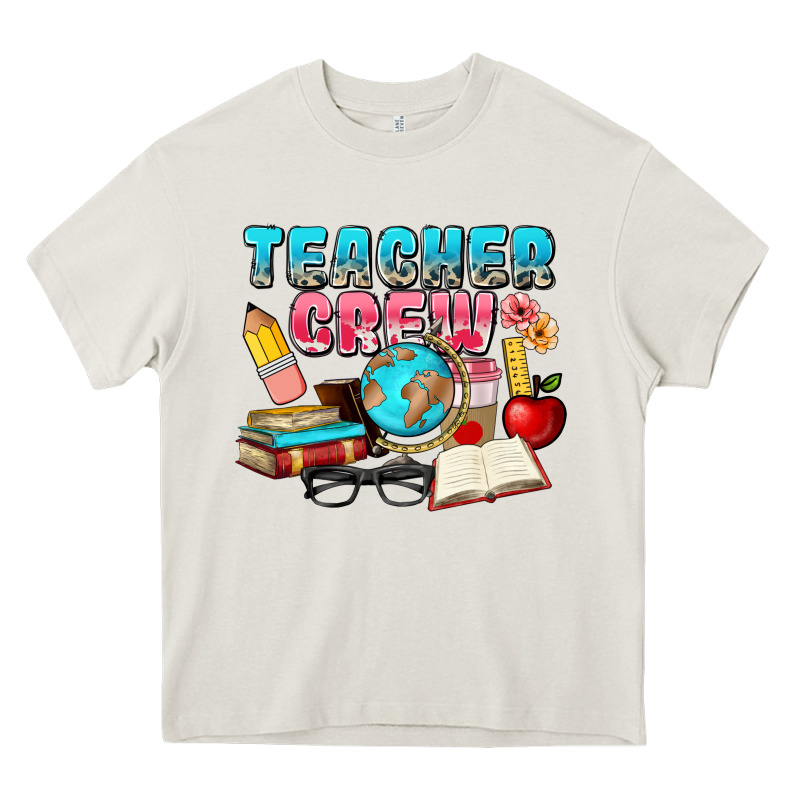 Teacher Crew Heavy Core Tee by NancyCooperArtShop | Teevron