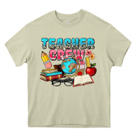 Mossy teacher crew Heavy Core Tee - NancyCooperArtShop