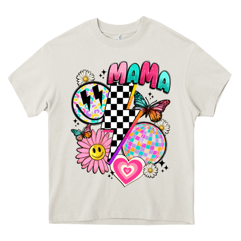 Retro Mama Heavy Core Tee by JahusDesignShop | Teevron