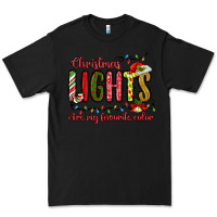 Black christmas lights are my favorite color Premium Tee - MaliasSmallBusiness