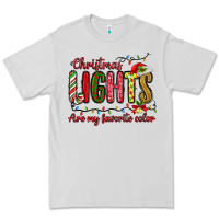 Christmas Lights Are My Favorite Color Premium Tee | Teevron
