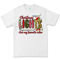 White christmas lights are my favorite color Premium Tee - MaliasSmallBusiness