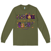 Army Green King cake calories don't count Long Sleeve Tee - HowdyJamesFarm