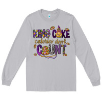 Moon Dust King cake calories don't count Long Sleeve Tee - HowdyJamesFarm