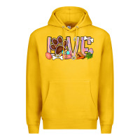 Lemon Easter love dog paw Premium Hoodie - BundleAndBundleShop