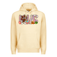 Pina Colada Easter love dog paw Premium Hoodie - BundleAndBundleShop