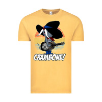 Vintage Mustard Vintage distressed uncle pecos crambone Vintage Tee - longCreatives
