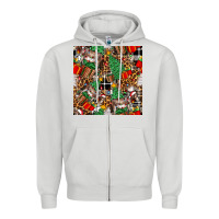 Christmas Donkey Zipper Hoodie | Teevron