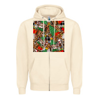 Sandshell christmas donkey Zipper Hoodie - FaDigitalArtStudio