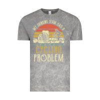 Cloud Rock my drinking team has a cycling problem cotton t shirt funny dad gift c Vintage Tee - longCreatives