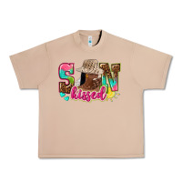 Burro Afro woman with sunkissed Urban Heavy Tee - NancyCooperArtShop