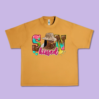 Afro Woman With Sunkissed Urban Heavy Tee Designed By Nancycooperartshop