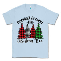 Dusty Blue rocking around the christmas tree Classic Tee - Bettercallsaul