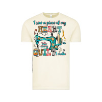Vintage Arctic i sew a piece of my heart into every quilt i make Vintage Tee - RanaPortraitStore