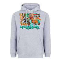 Heather Grey Pumpkin Pie Fixes Everything Heavyweight Hoodie - CowhideDigitalArt