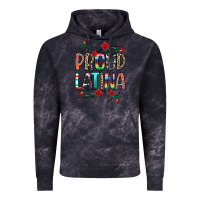 Cloud Black Proud Latina Vintage Hoodie - texasbilliewilder