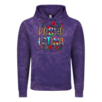 Cloud Purple Proud Latina Vintage Hoodie - texasbilliewilder