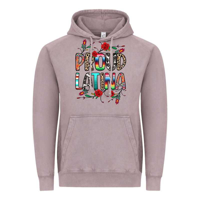 Proud Latina Vintage Hoodie by texasbilliewilder | Teevron