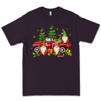 Plum christmas gnomes truck Premium Tee - MaliasSmallBusiness