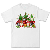 White christmas gnomes truck Premium Tee - MaliasSmallBusiness