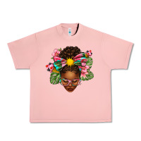 Afro Woman Summer Urban Heavy Tee | Teevron
