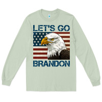 Matcha american bald eagle let's go brandon Long Sleeve Tee - Jasminsmagicworld