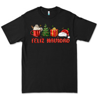 Black feliz navidad Premium Tee - MaliasSmallBusiness