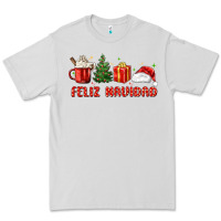 Dove Grey feliz navidad Premium Tee - MaliasSmallBusiness