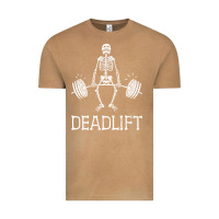 Vintage Camel deadlift funny halloween skeleton weight lifting workout Vintage Tee - longCreatives