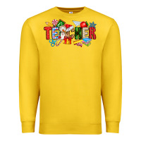 Lemon Christmas teacher Premium Sweatshirt - CowhideDigitalArt