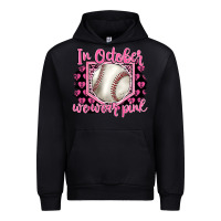 Black in october we wear pink baseball Urban Hoodie - BarkalooDesign