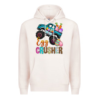Pale Pink Egg Crusher Premium Hoodie - BundleAndBundleShop