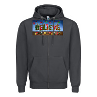 Smoke christmas believe license plate Zipper Hoodie - BundleAndBundleShop